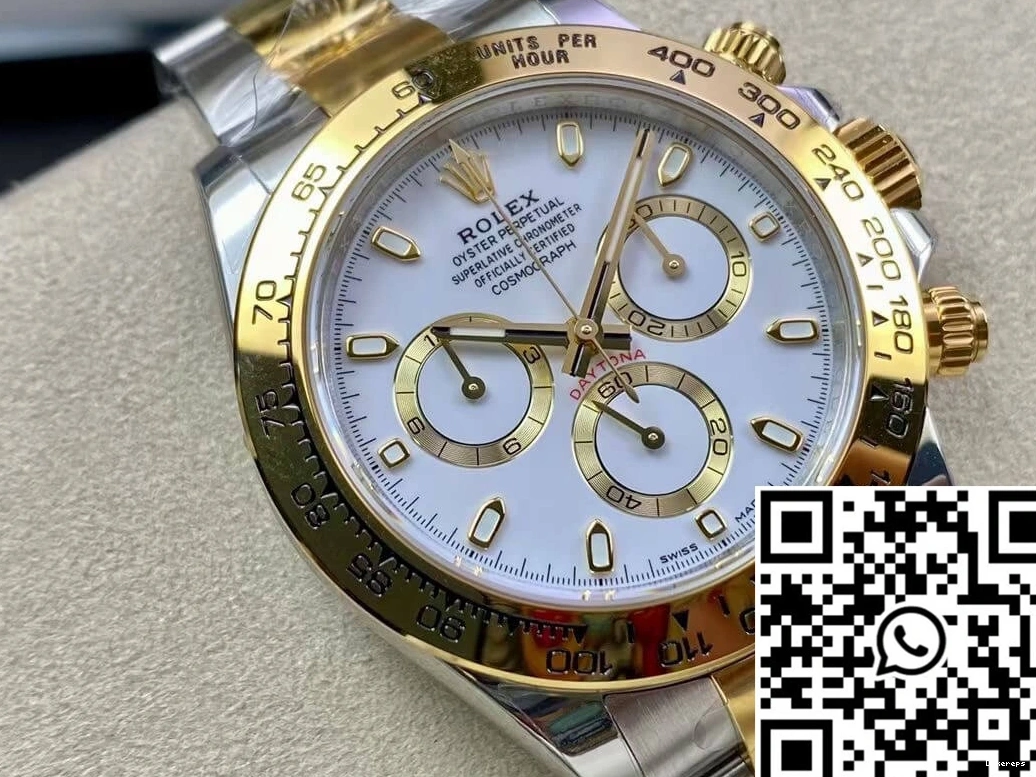 M116503-0001 Daytona Dial Rolex BT Factory White 0114